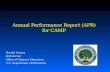 Annual Performance Report (APR) for CAMP