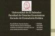 Universidad de El Salvador Facultad de Ciencias Económicas Escuela de Contaduría Publica