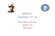Week  9  October  27-31