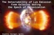 The Detectability of Lyα Emission from Galaxies during  the Epoch of Reionization