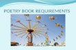 POETRY BOOK REQUIREMENTS