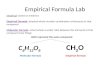Empirical Formula Lab