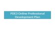 PDE3 Online Professional Development Plan