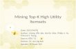 Mining Top-K High Utility Itemsets