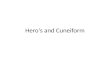 Hero's and Cuneiform
