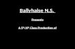 Ballyhaise  N.S.  Presents A 5 th /6 th  Class Production of