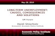 Long-term unemployment:  causes, consequences  and solutions