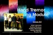 Hand Tremor Sensing Module