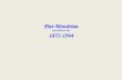 Piet Mondrian ( Peet  MON- dree-ahn ) 1872-1944