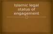 Islamic legal status of engagement