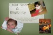 Child Find &  Eligibility