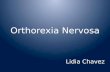 Orthorexia Nervosa