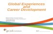 Global Experiences and Career Development