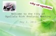Welcome to the City of Ogallala Risk Analysis Meeting
