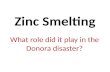 Zinc Smelting