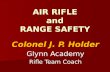 AIR RIFLE and RANGE SAFETY