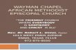 WAYMAN CHAPEL AFRICAN METHODIST EPISCOPAL CHURCH