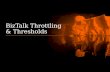 BizTalk Throttling & Thresholds