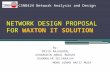 CSNB424 Network Analysis and Design