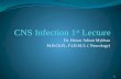 CNS Infection 1 st  Lecture