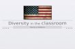 Diversity  in the  classroom