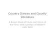Country Dances and Courtly Literature