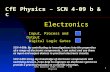 CfE Physics – SCN 4-09 b & c