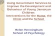 Helen  Henningham School of Psychology