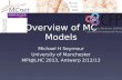 Overview of MC Models