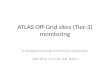 ATLAS Off-Grid sites (Tier-3) monitoring