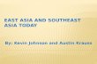 East Asia and Southeast Asia today
