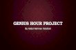Genius hour project