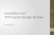 EuCARD2 10.3 HTS  Dipole  Design  Studies