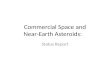 Commercial Space and  Near-Earth Asteroids: