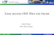 Easy access  HDF files  via Hyrax