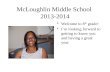 McLoughlin  Middle School  2013-2014