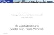 Dr. Joscha Beckmann Master  Econ . Florian Verheyen