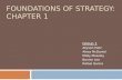 Foundations of Strategy: Chapter 1