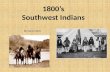 1800’s Southwest Indians