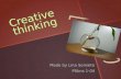 Creative  thinking