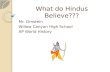 What do Hindus Believe???