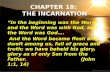 Chapter 18:  The Incarnation