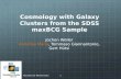 Cosmology with Galaxy Clusters from the SDSS maxBCG Sample
