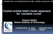 Cluster-orbital shell model approach  for unstable nuclei