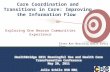 Care Coordination and Transitions in Care: Improving the Information Flow