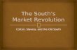 The South’s Market Revolution