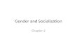 Gender and Socialization
