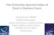 The Emissivity Spectral Index of Dust in Starless Cores