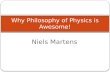 Why Philosophy of Physics is Awesome!