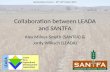 Collaboration between LEADA and SANTFA
